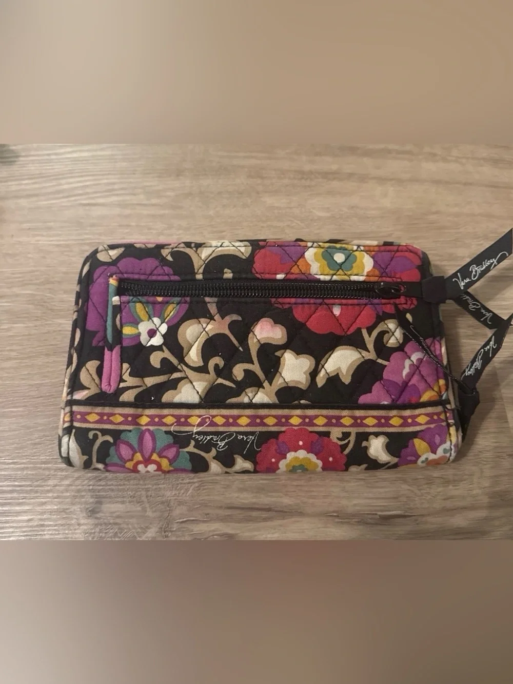 Vera Bradley Turn Lock Wallet in Suzani